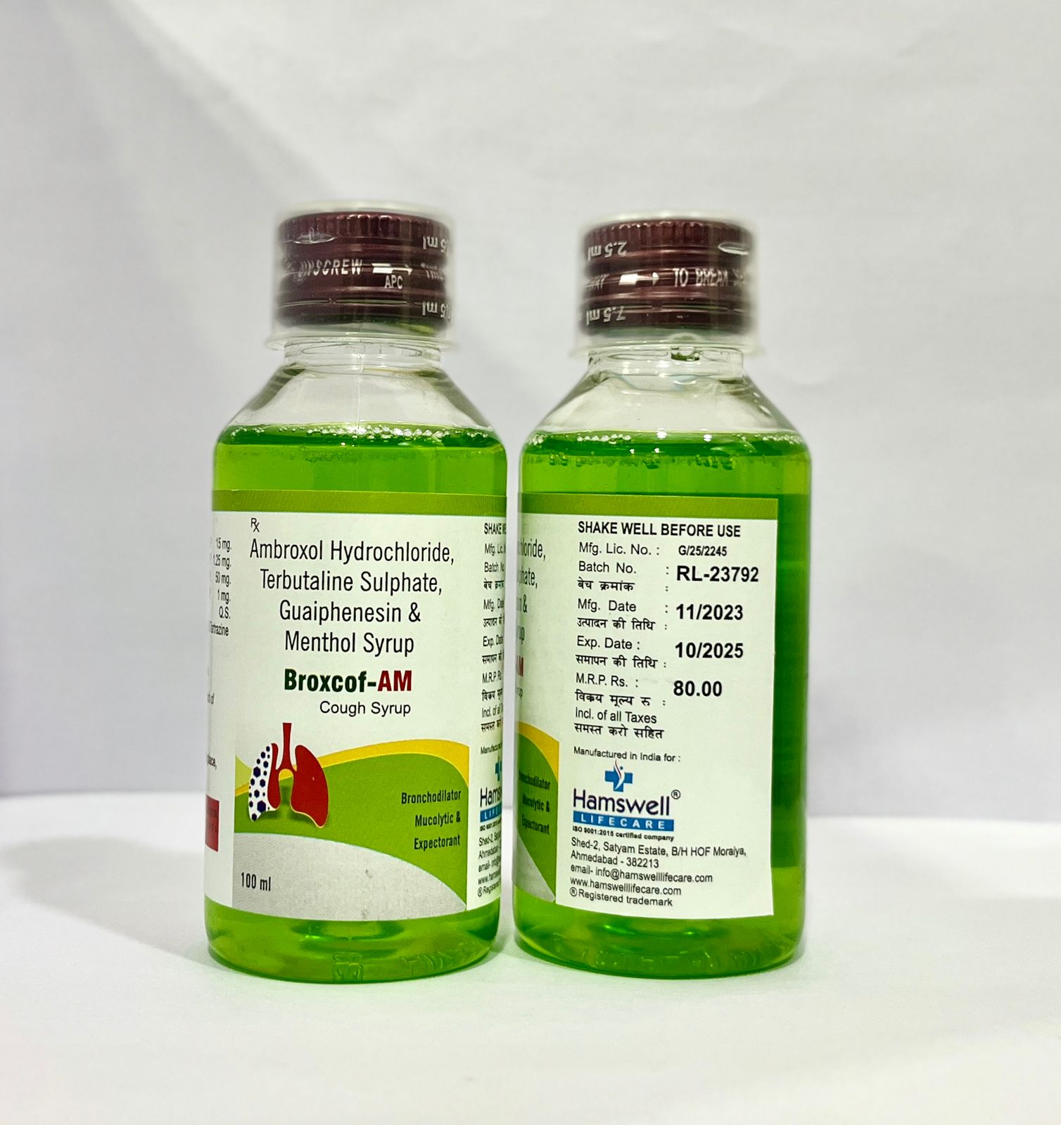 BROXCOF-AM 100ml Syrup